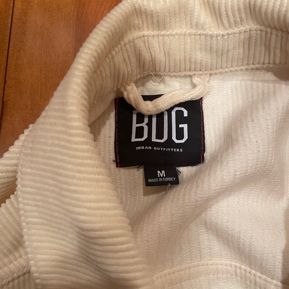 Light Yellow Corduroy Trucker Jacket - Picture 2 of 5